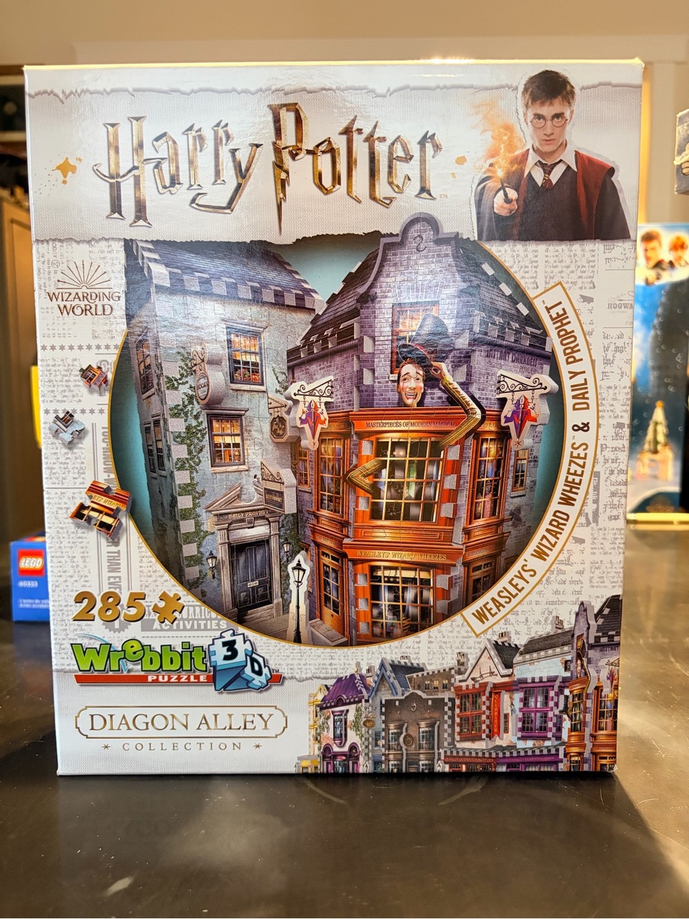 Warner Bros. Diagon Alley Wrebbit 3D Puzzle - Orange & Brown